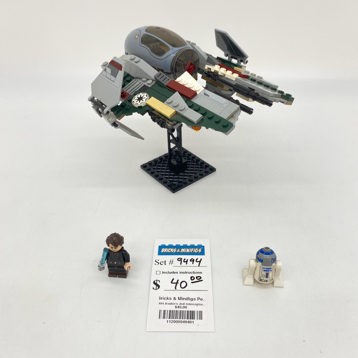 9494 Anakin's Jedi Interceptor (U1) product image 1, provided for visual reference and product detail review
