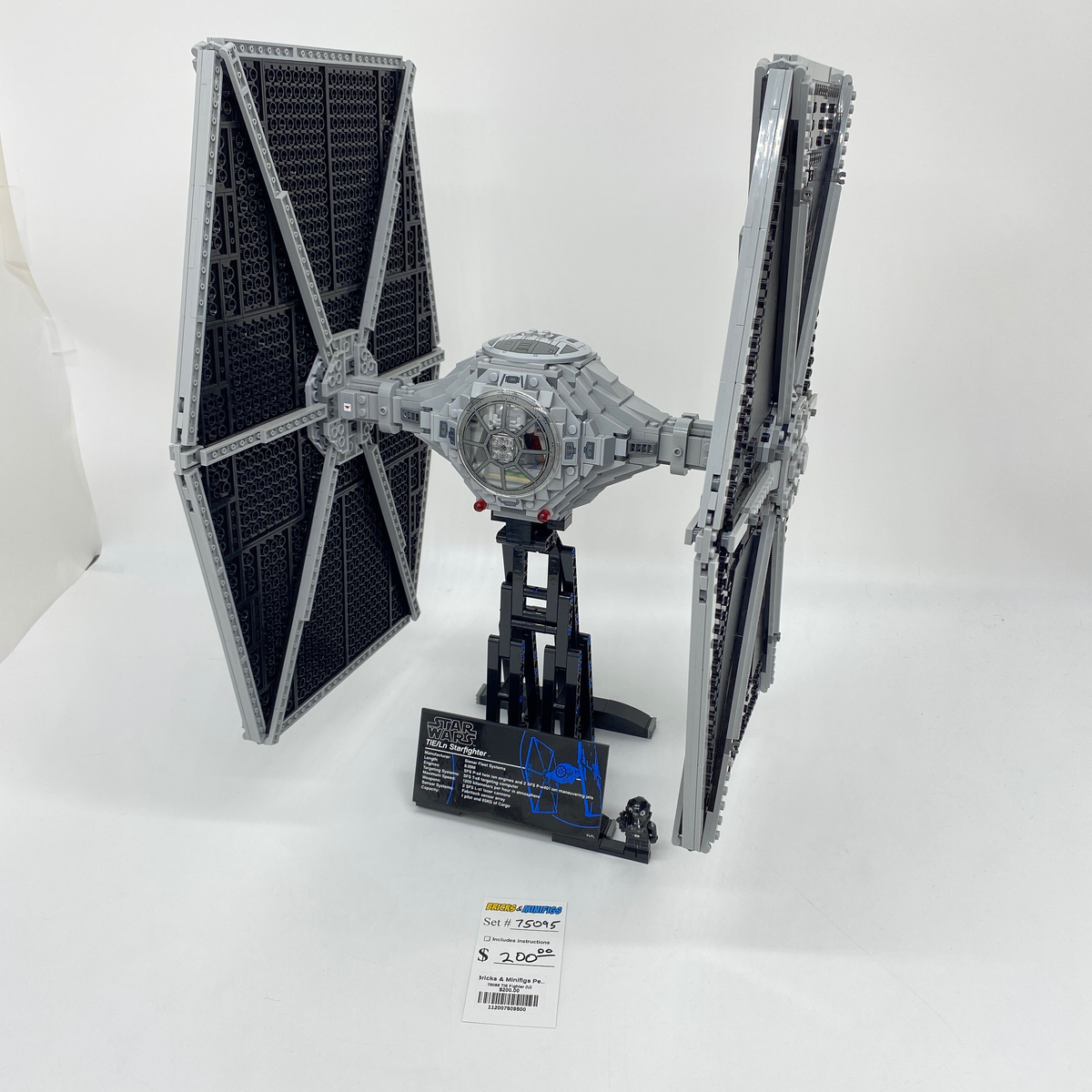 75095 TIE Fighter (U) product image 1, provided for visual reference and product detail review