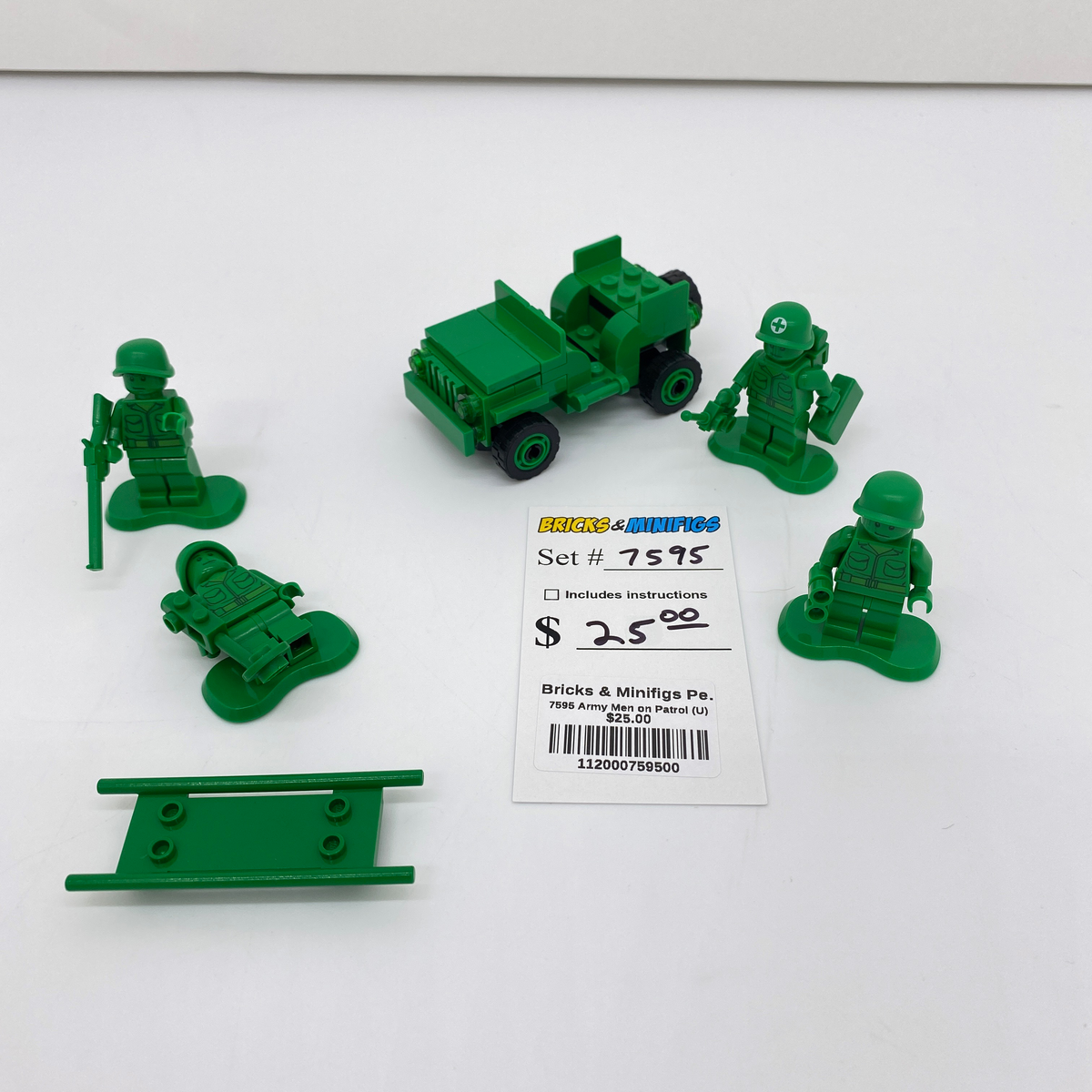 7595 Army Men on Patrol (U) product image 1, provided for visual reference and product detail review