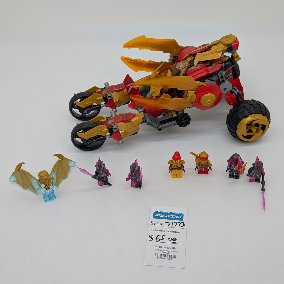 71773 Kai's Golden Dragon Raider (U) product image 1, provided for visual reference and product detail review