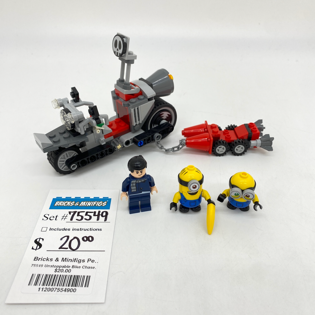 75549 Unstoppable Bike Chase (U) product image 1, provided for visual reference and product detail review