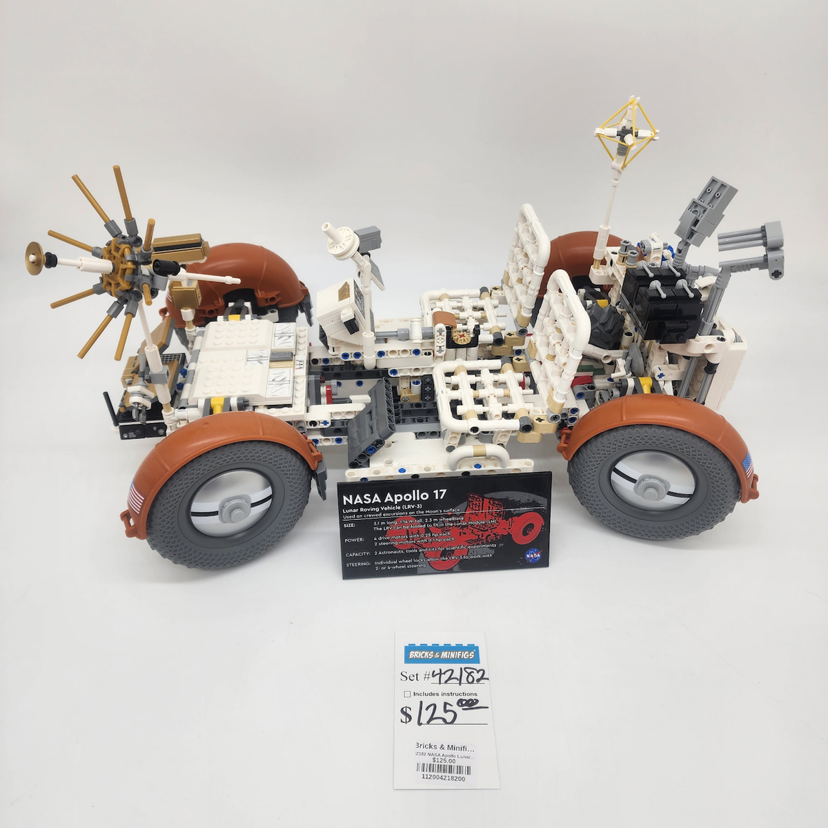 42182 NASA Apollo Lunar Roving Vehicle - LRV (U) product image 1, provided for visual reference and product detail review