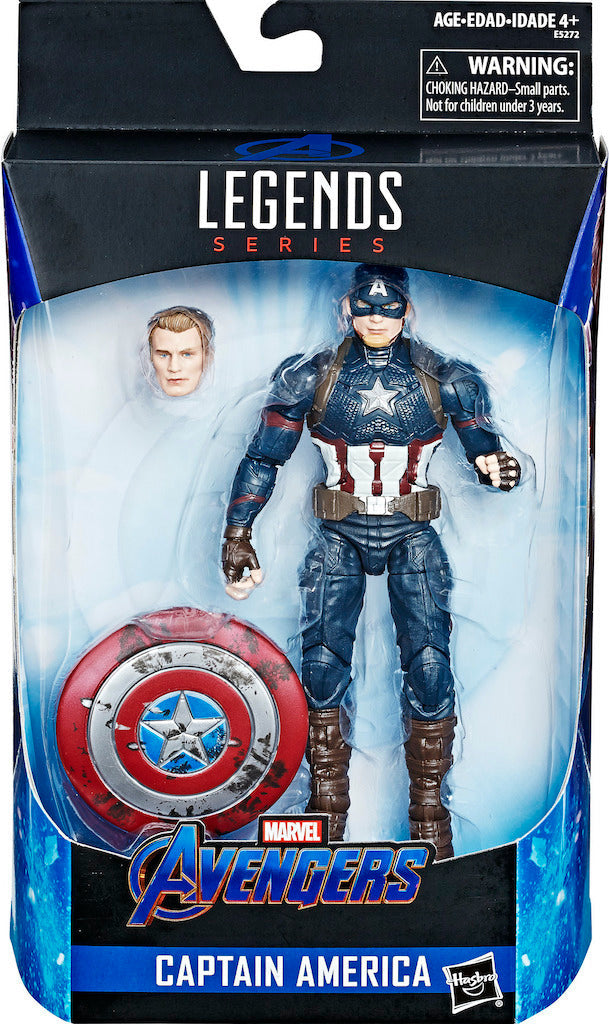 Captain America (Marvel Legends, Hasbro) product image 1, provided for visual reference and product detail review
