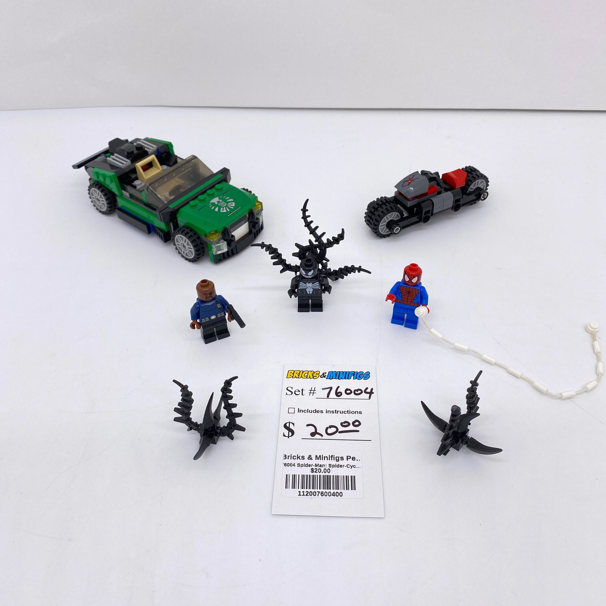 76004 Spider-Man: Spider-Cycle Chase (U) product image 1, provided for visual reference and product detail review