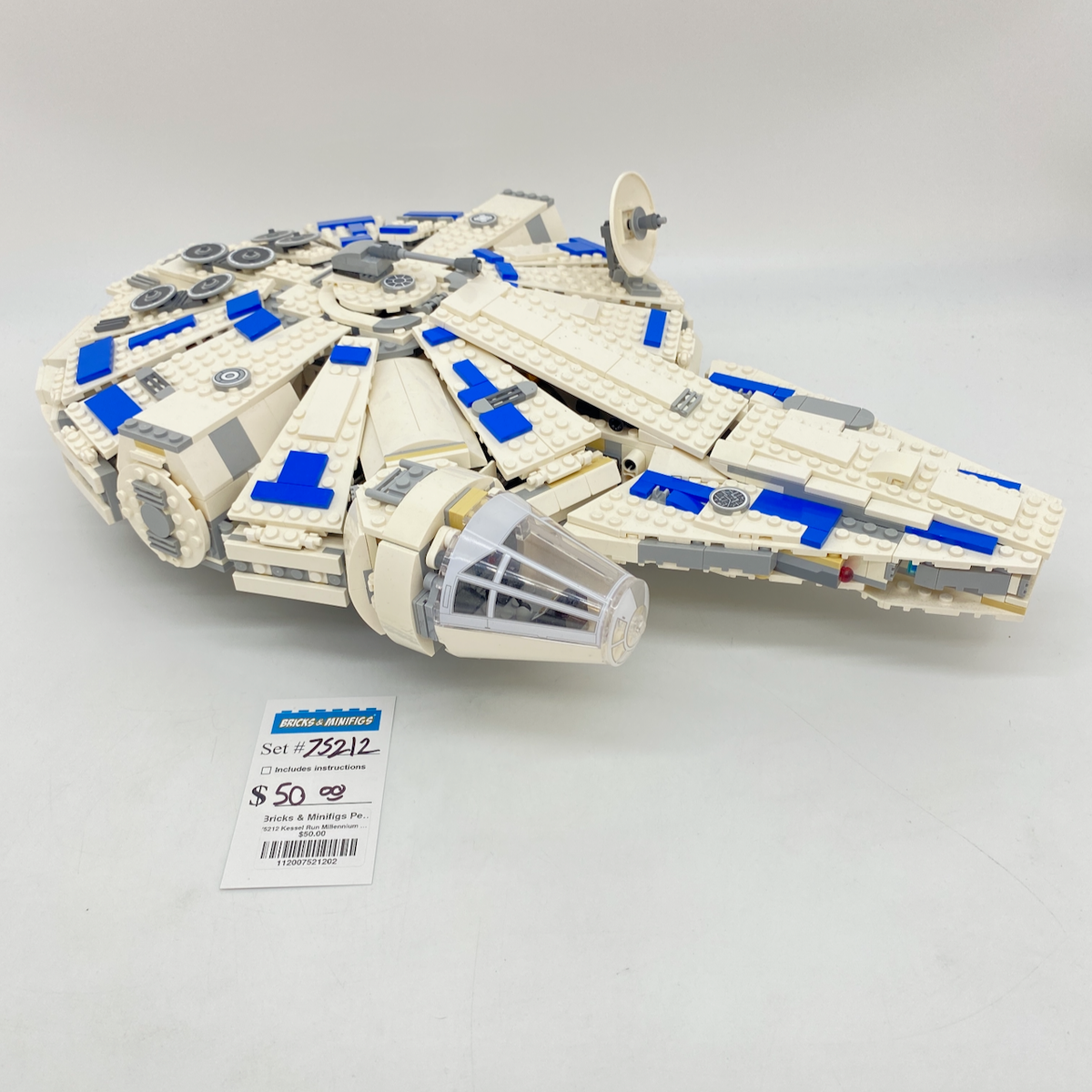 75212 Kessel Run Millennium Falcon (U2) product image 1, provided for visual reference and product detail review