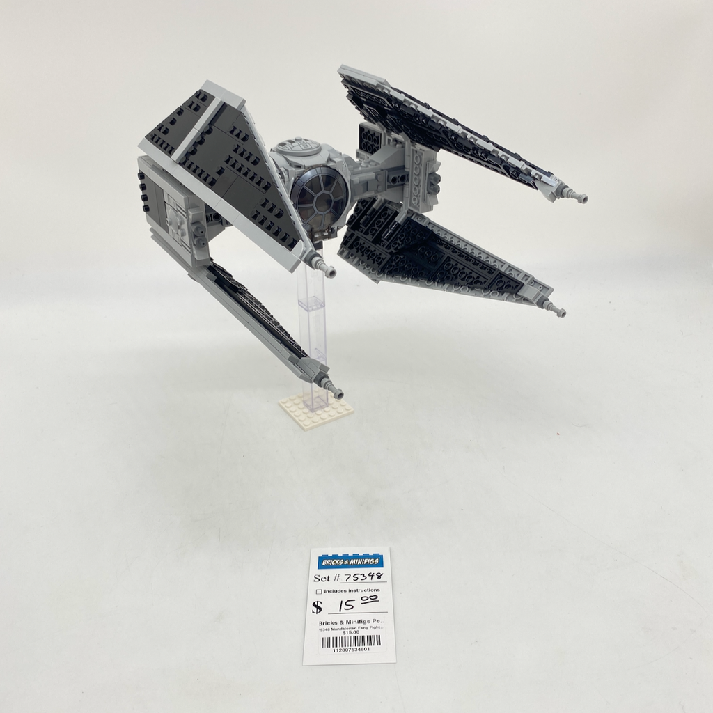 75348 Mandalorian Fang Fighter vs. TIE Interceptor (U1) product image 3, provided for visual reference and product detail