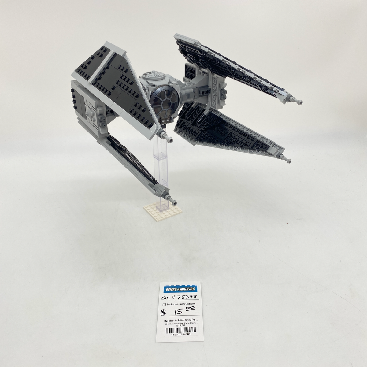 75348 Mandalorian Fang Fighter vs. TIE Interceptor (U1) product image 3, provided for visual reference and product detail