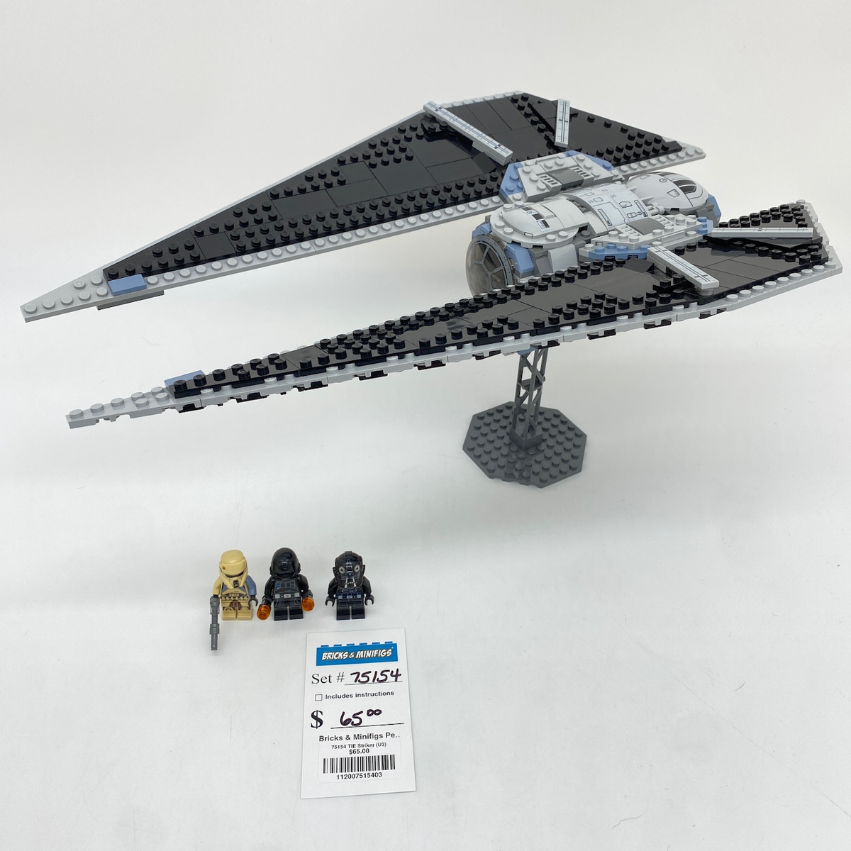 75154 TIE Striker (U3) product image 1, provided for visual reference and product detail review