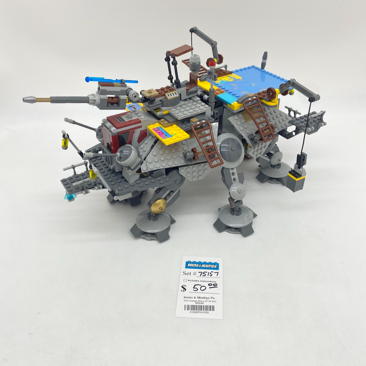 75157 Captain Rex's AT-TE (U2) product image 1, provided for visual reference and product detail review