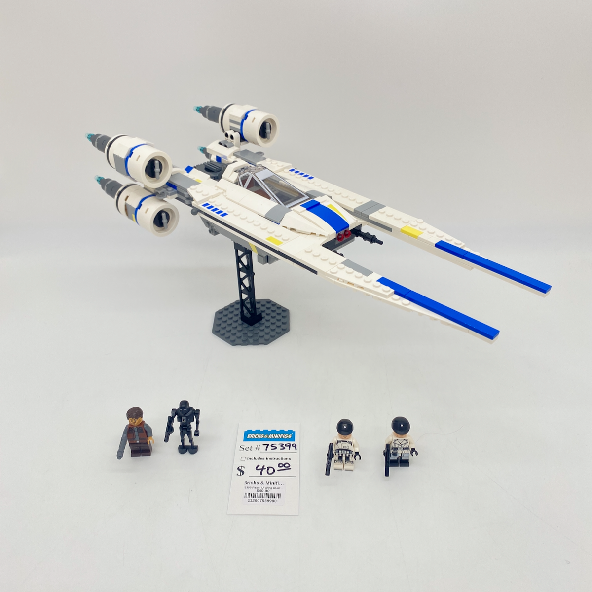 75399 Rebel U-Wing Starfighter (U) product image 1, provided for visual reference and product detail review