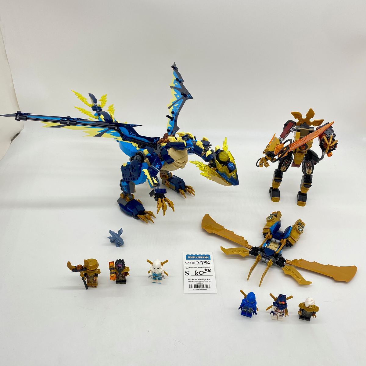 71796 Elemental Dragon vs. The Empress Mech (U) product image 1, provided for visual reference and product detail review