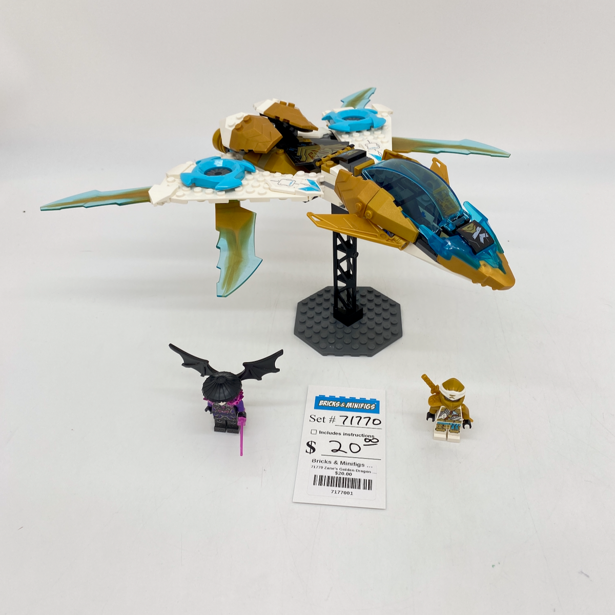 71770 Zane's Golden Dragon Jet (U1) product image 1, provided for visual reference and product detail review