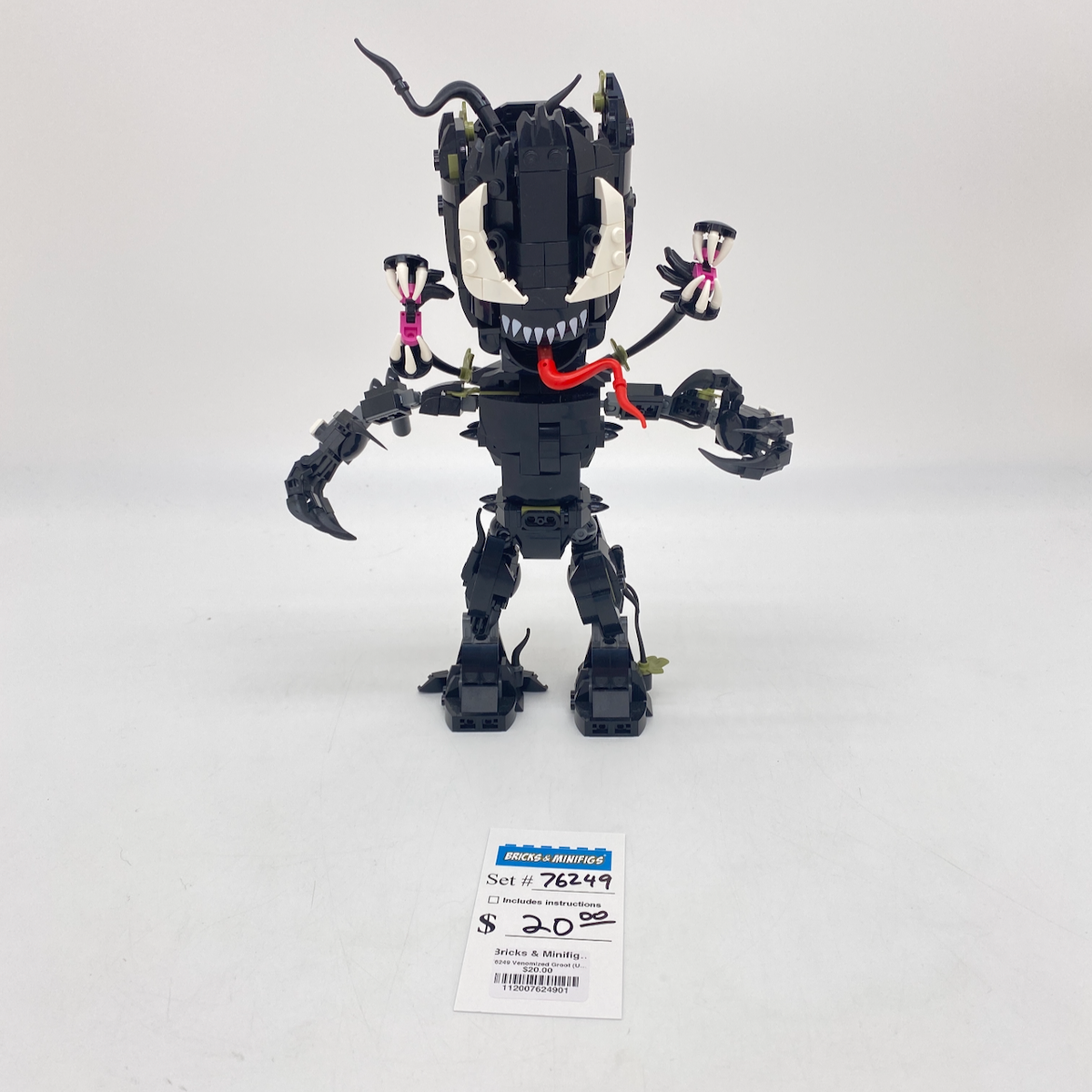 76249 Venomized Groot (U1) product image 1, provided for visual reference and product detail review