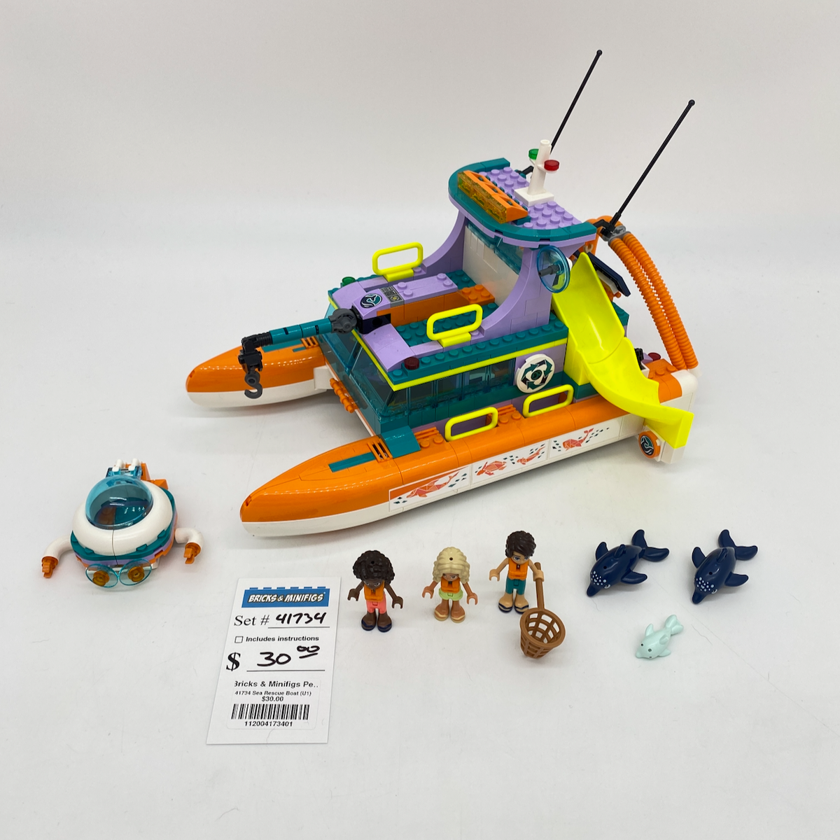 41734 Sea Rescue Boat (U1) product image 1, provided for visual reference and product detail review