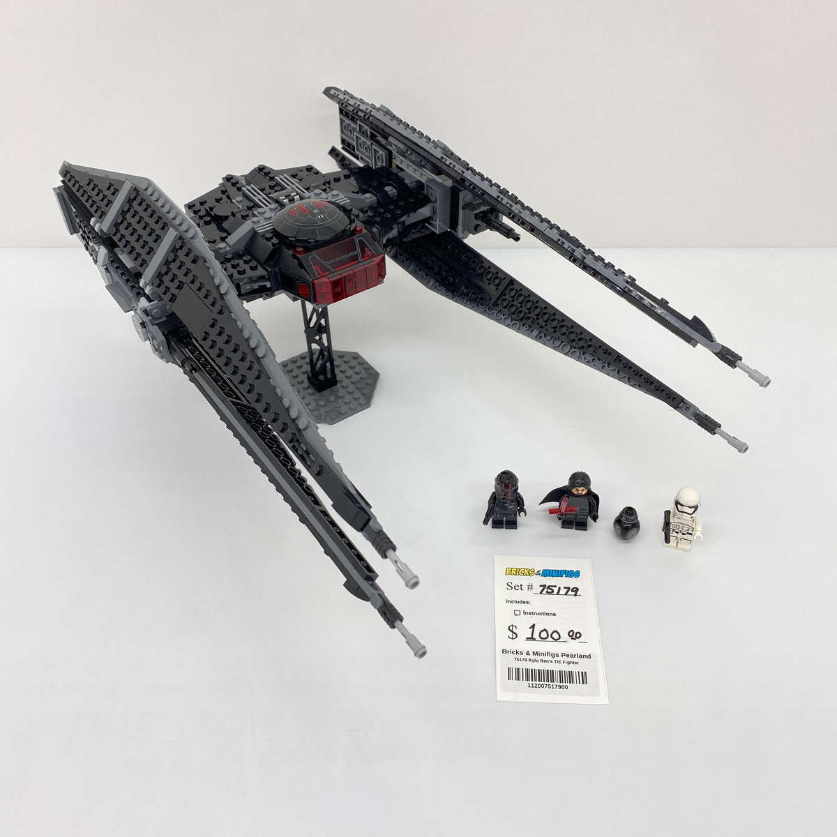 75179 Kylo Ren's TIE Fighter (U) product image 1, provided for visual reference and product detail review