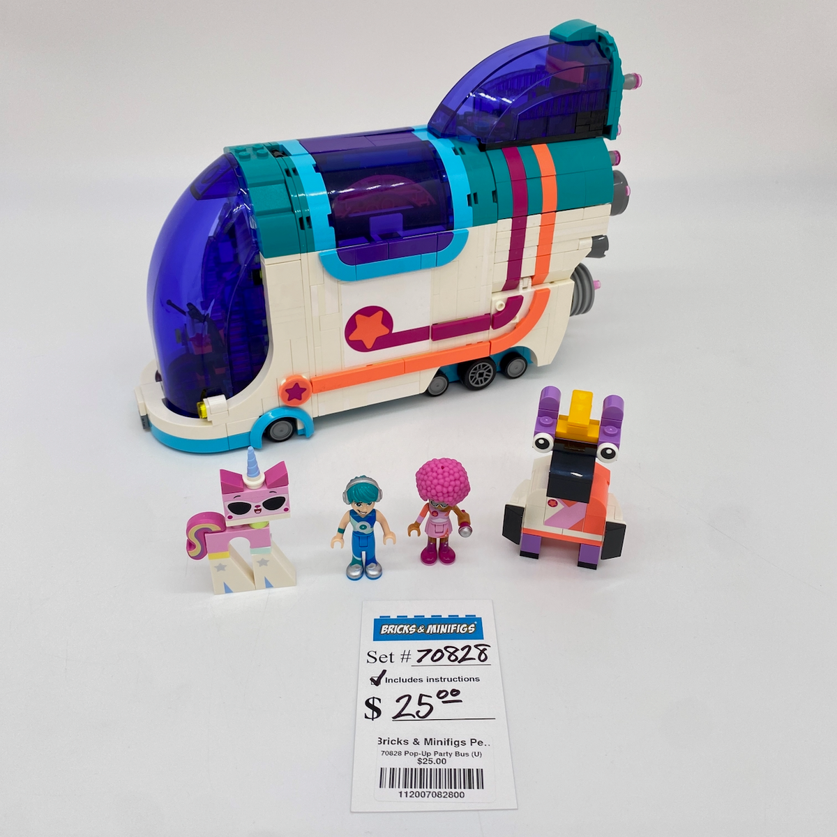 70828 Pop-Up Party Bus (U) product image 1, provided for visual reference and product detail review