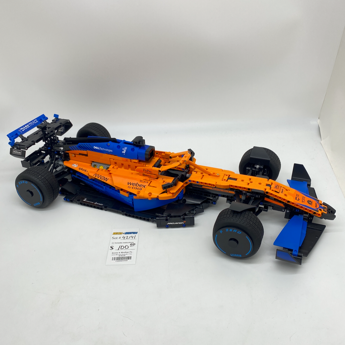 42141 McLaren Formula 1 Team 2022 (First Edition) (U) product image 1, provided for visual reference and product detail