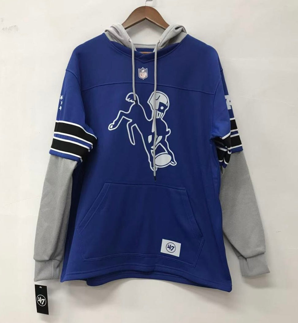 Indianapolis Colts Official NFL 47 brand hoodie product image 1