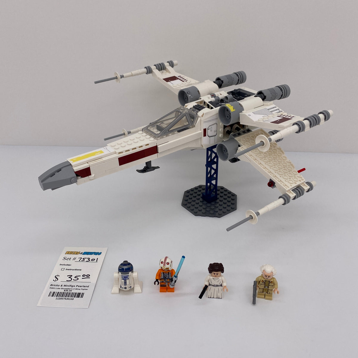 75301 Luke Skywalker's X-Wing Fighter (U) product image 1, provided for visual reference and product detail review