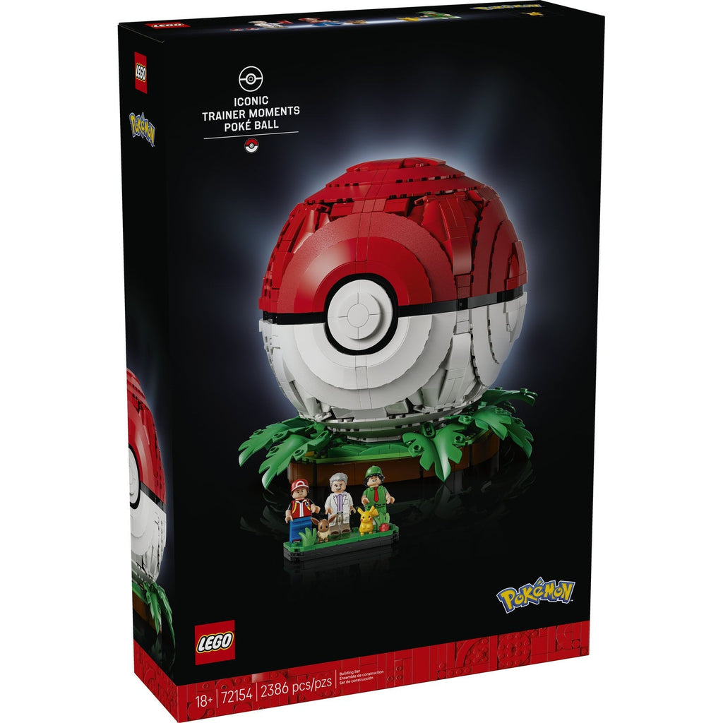 72154 Iconic Trainer Moments Poké Ball product image 1, provided for visual reference and product detail review
