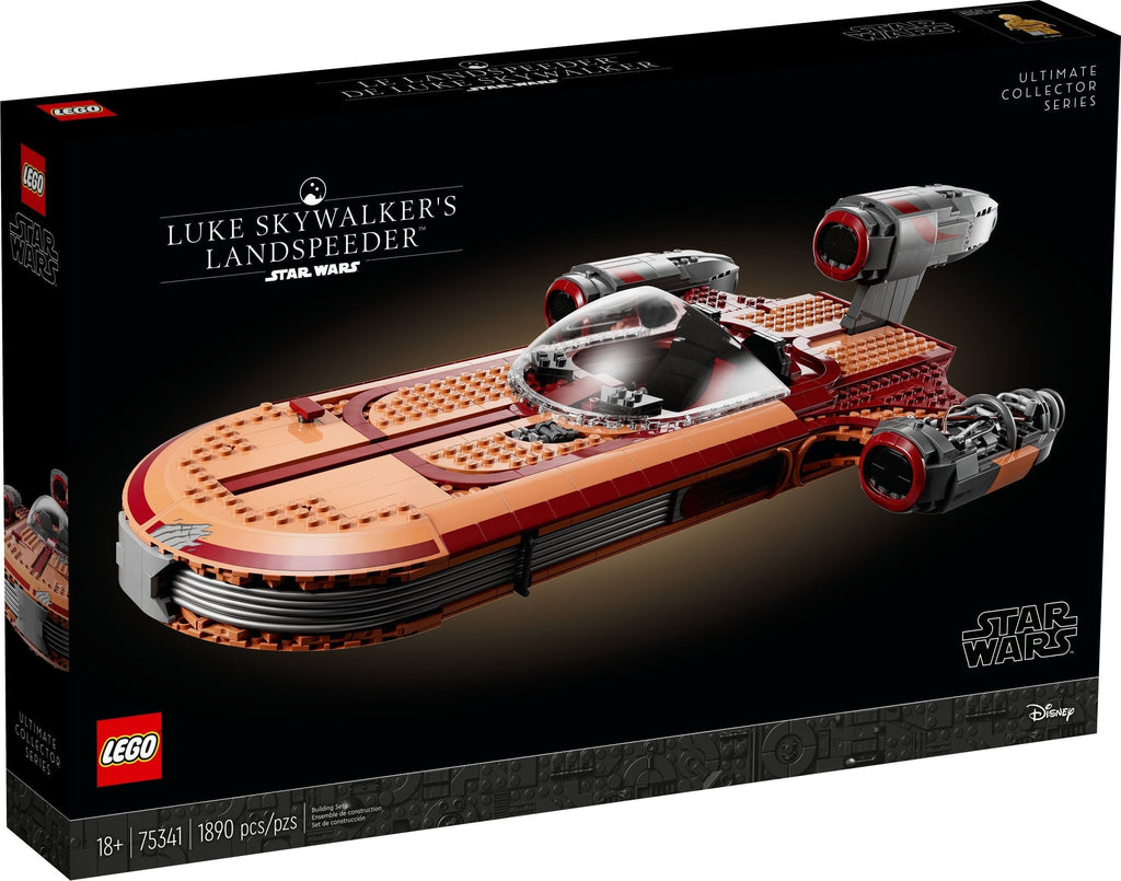 75341 Luke Skywalker’s Landspeeder product image 1, provided for visual reference and product detail review