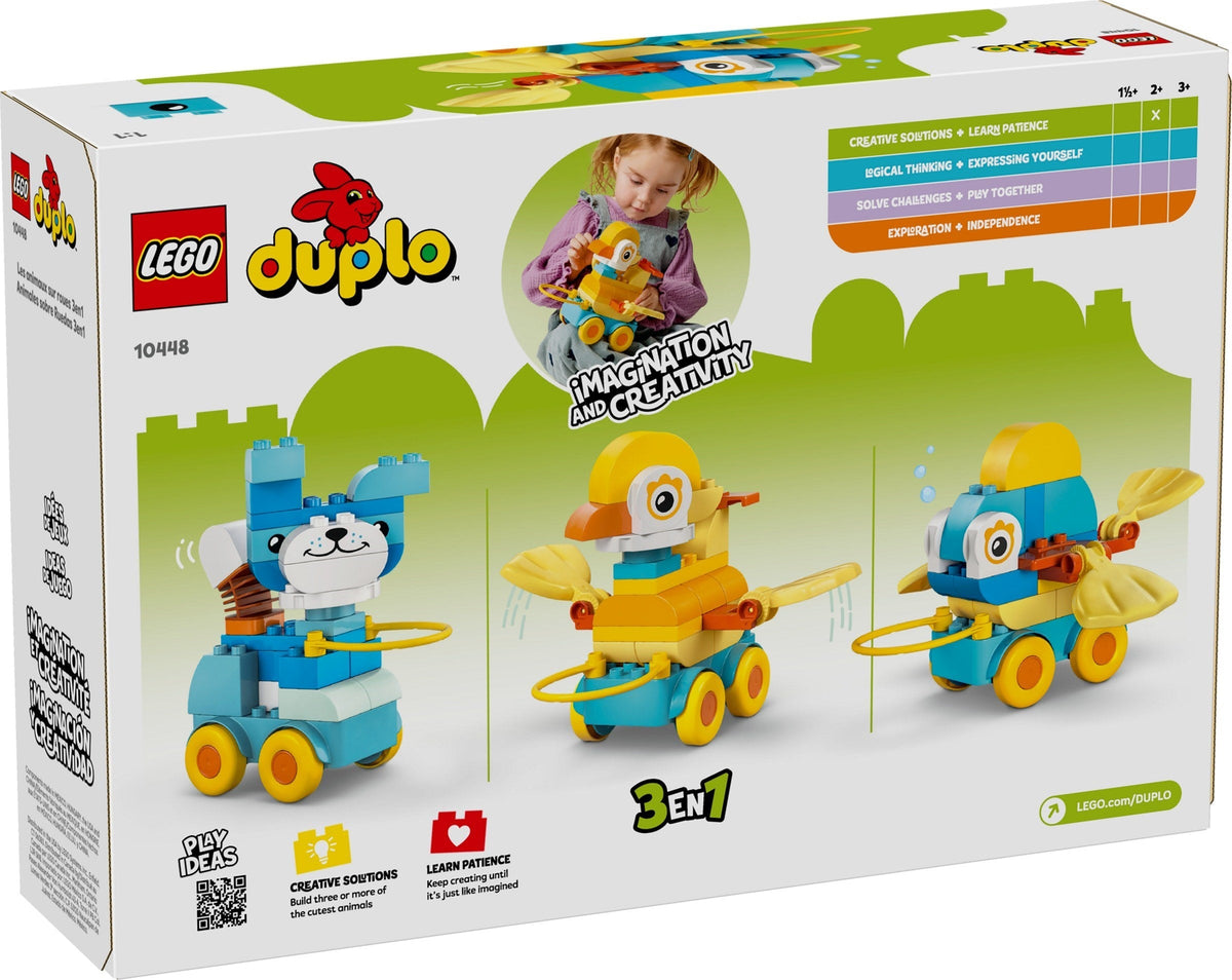 10448 3in1 Animals on Wheels product image 4, provided for visual reference and product detail review