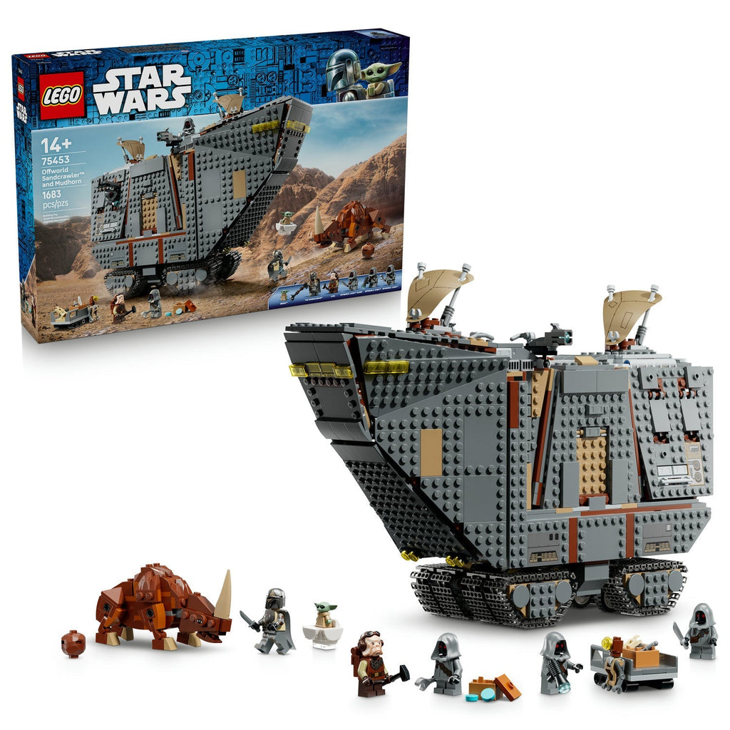 75453 Offworld Sandcrawler and Mudhorn product image 3, provided for visual reference and product detail review