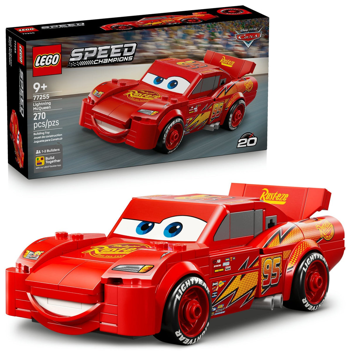 77255 Lightning McQueen product image 2, provided for visual reference and product detail review