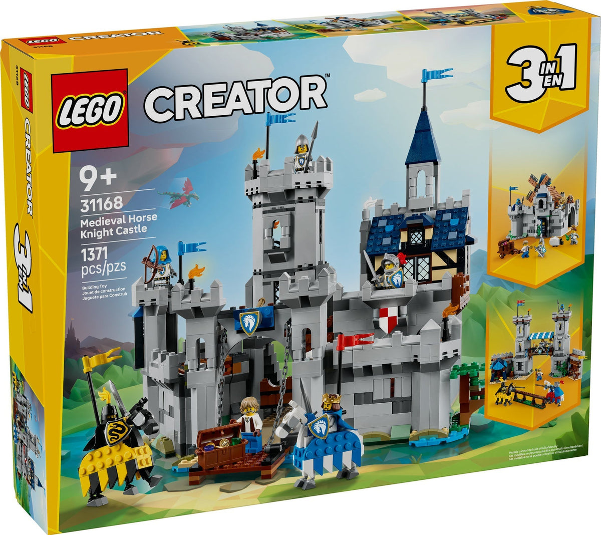 31168 Medieval Horse Knight Castle product image 1, provided for visual reference and product detail review