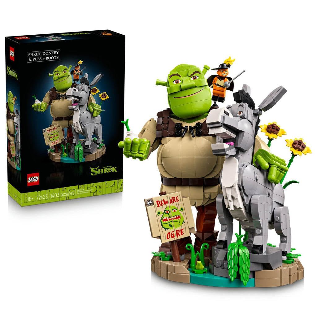 72423 Shrek, Donkey & Puss in Boots product image 2, provided for visual reference and product detail review