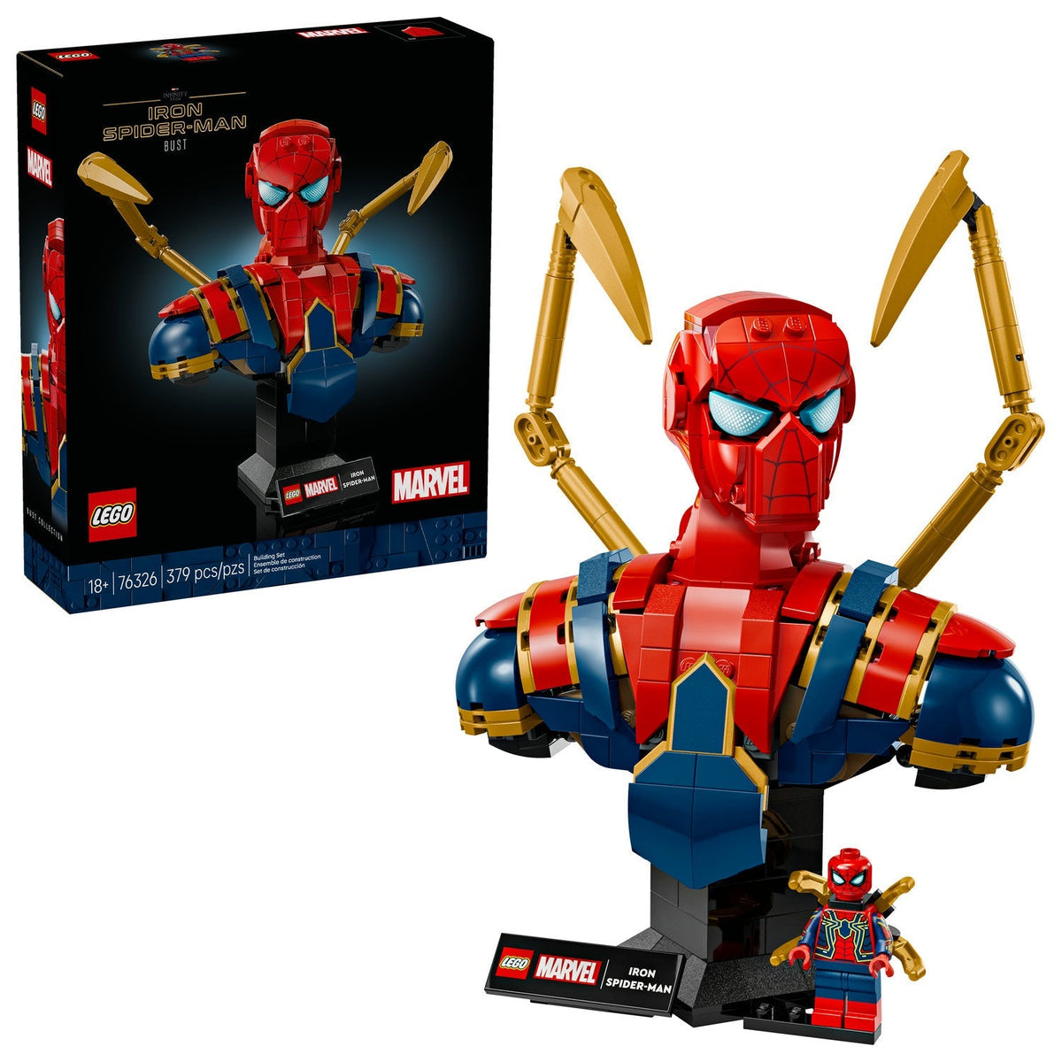 76326 Iron Spider-Man Bust* product image 2, provided for visual reference and product detail review