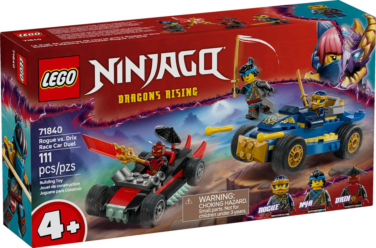 71840 Rogue vs. Drix Race Car Duel product image 1, provided for visual reference and product detail review