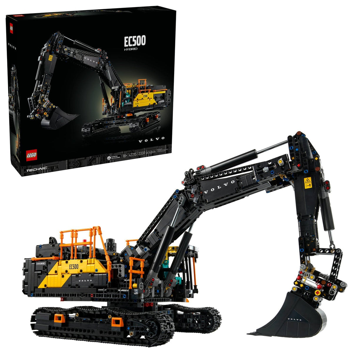 42215 Volvo EC500 Hybrid Excavator product image 2, provided for visual reference and product detail review