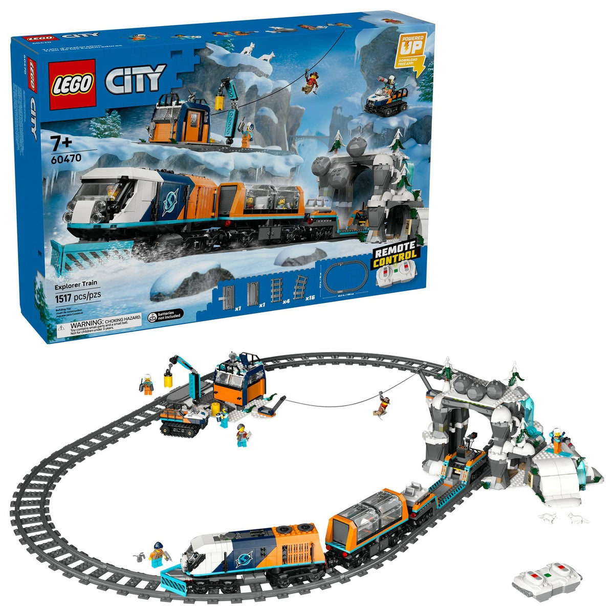 60470 Explorers' Arctic Polar Express Train product image 2, provided for visual reference and product detail review
