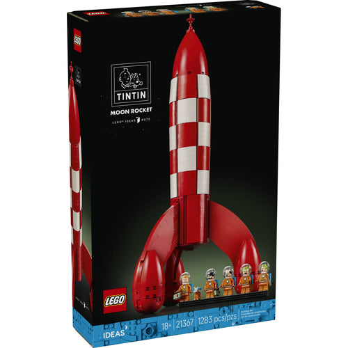 21367 Tintin Moon Rocket product image 1, provided for visual reference and product detail review