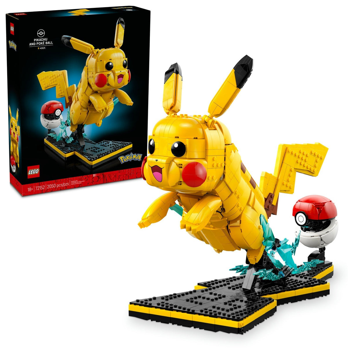 72152 Pikachu and Poké Ball product image 2, provided for visual reference and product detail review
