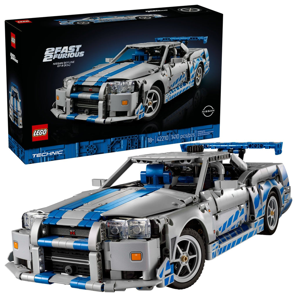 42210 2 Fast 2 Furious Nissan Skyline GT-R (R34) Car product image 2, provided for visual reference and product detail review