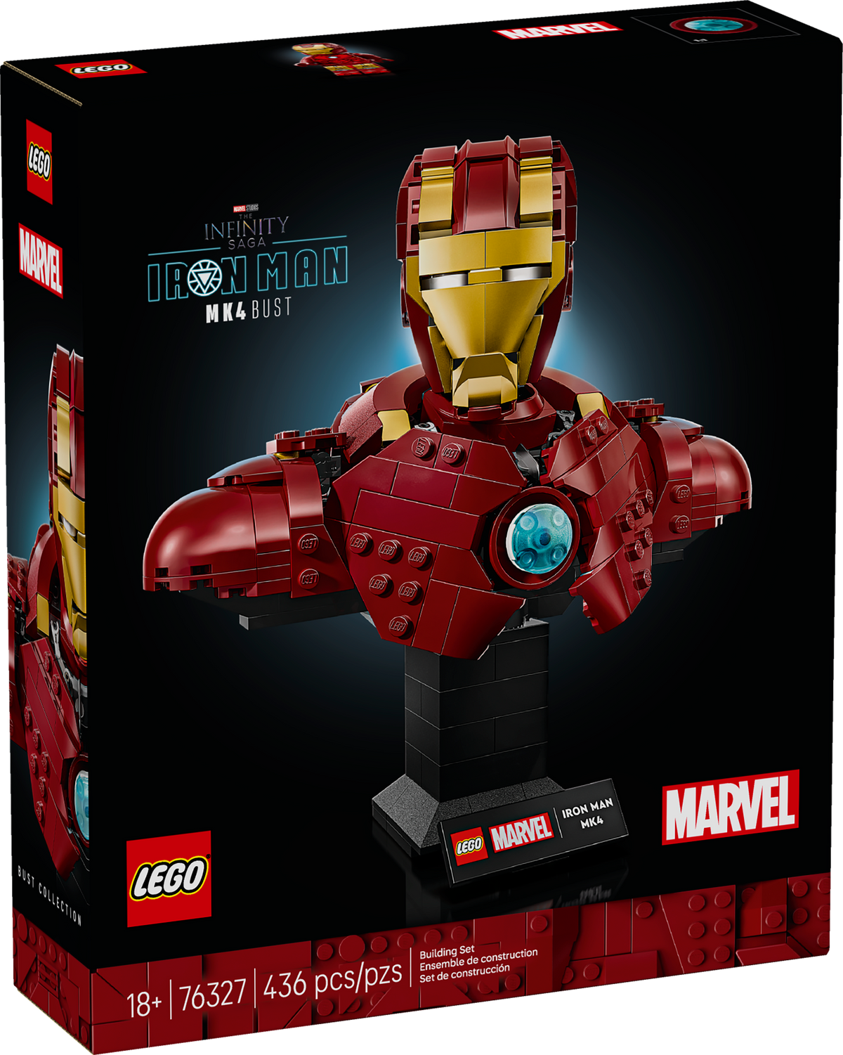 76327 Iron Man Bust* product image 1, provided for visual reference and product detail review