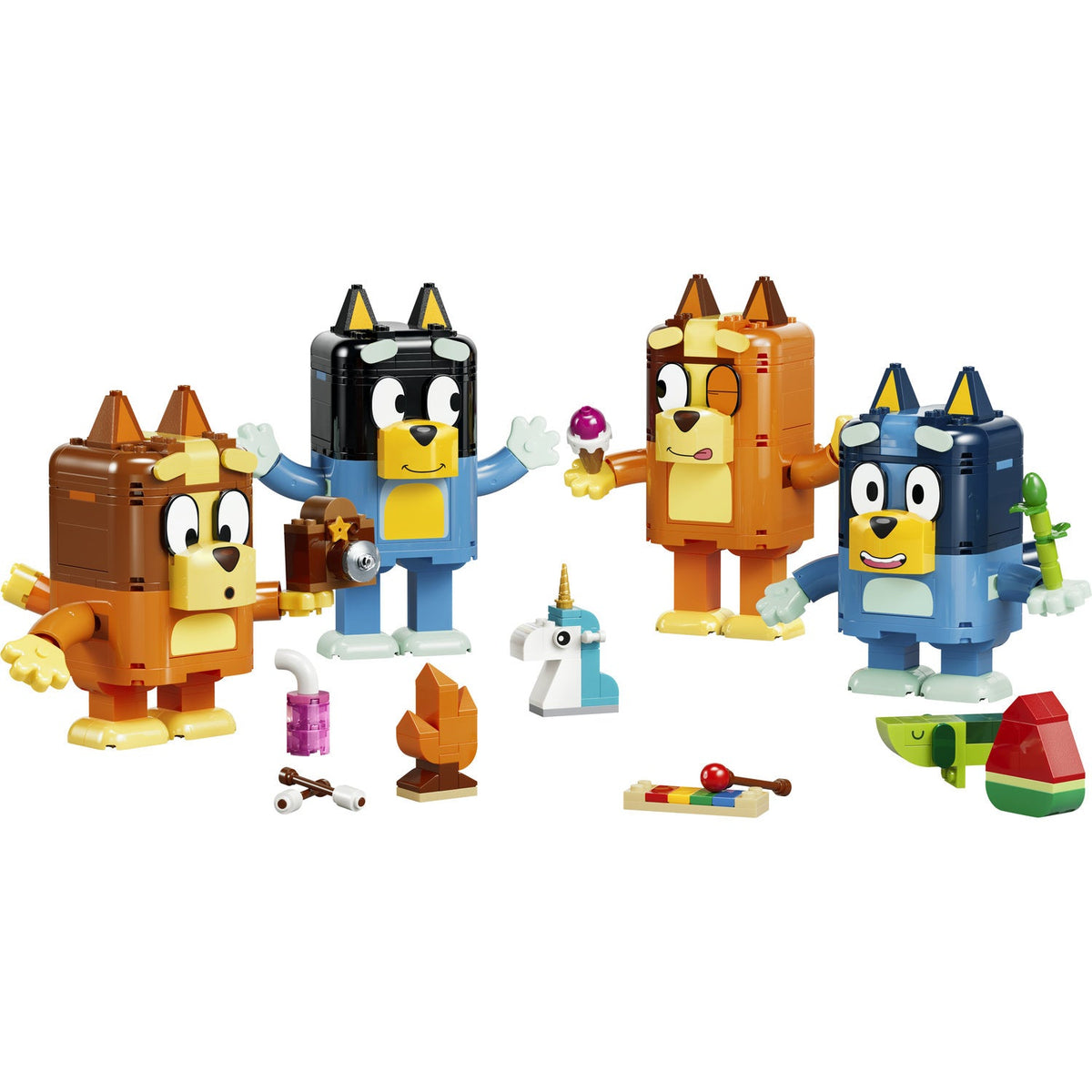 11217 Brick-Built Bluey Family product image 3, provided for visual reference and product detail review