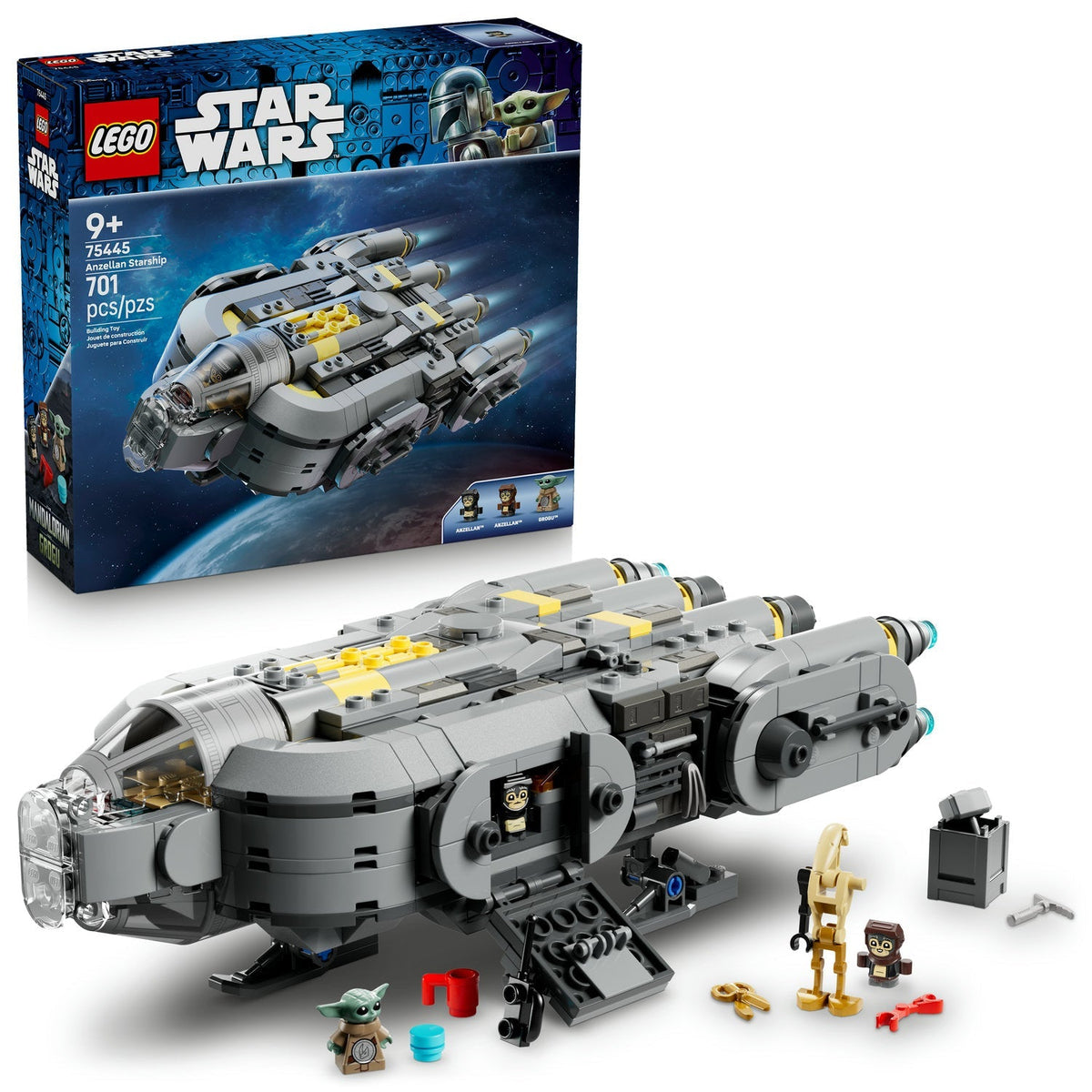 75445 Anzellan Starship product image 2, provided for visual reference and product detail review