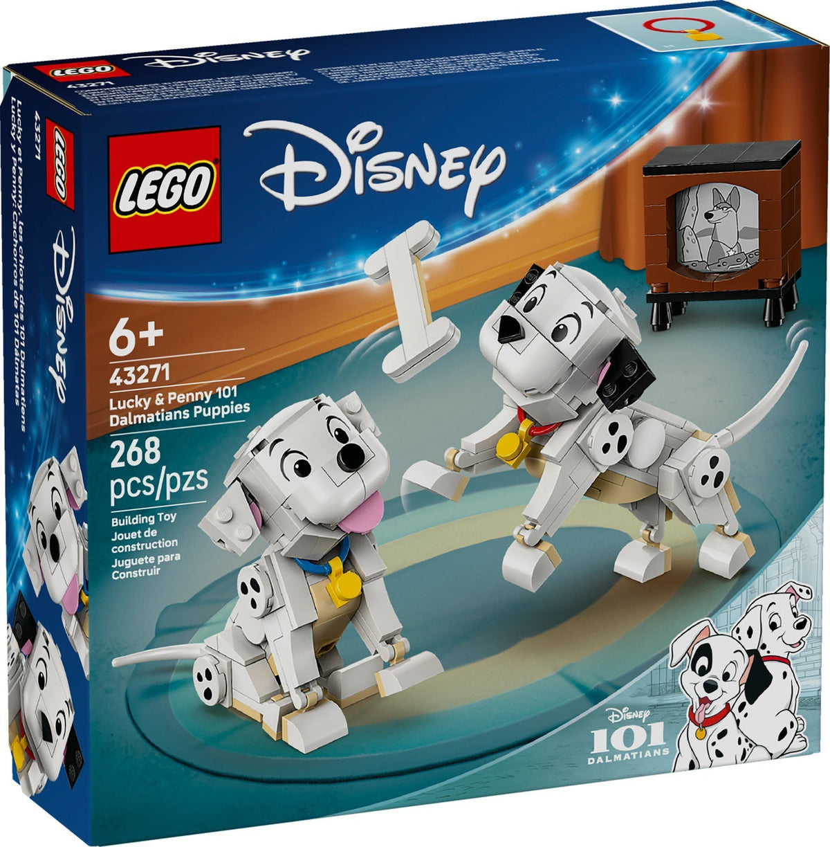 43271 Lucky & Penny 101 Dalmatians Puppies