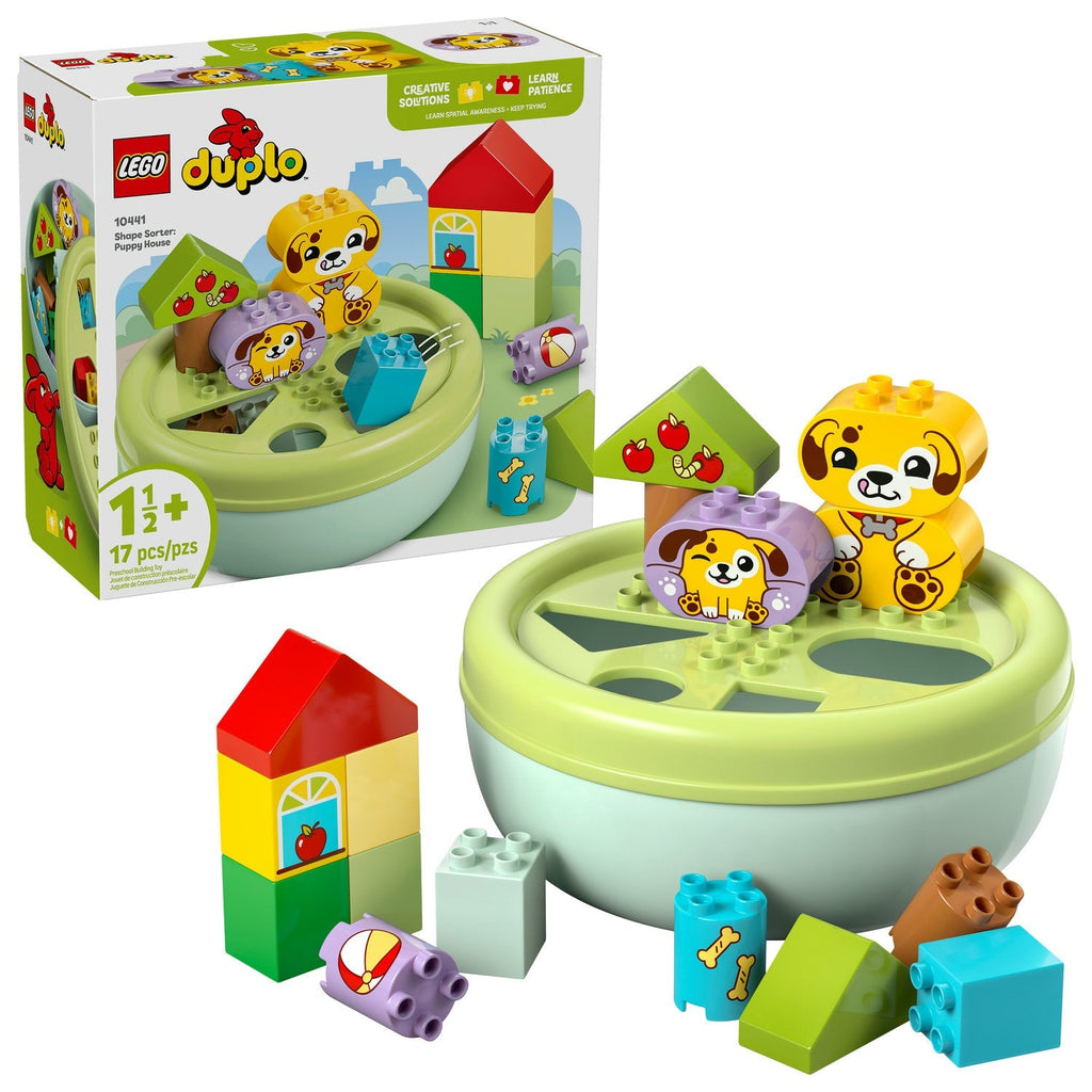 10441 Shape Sorter: Puppy House product image 2, provided for visual reference and product detail review