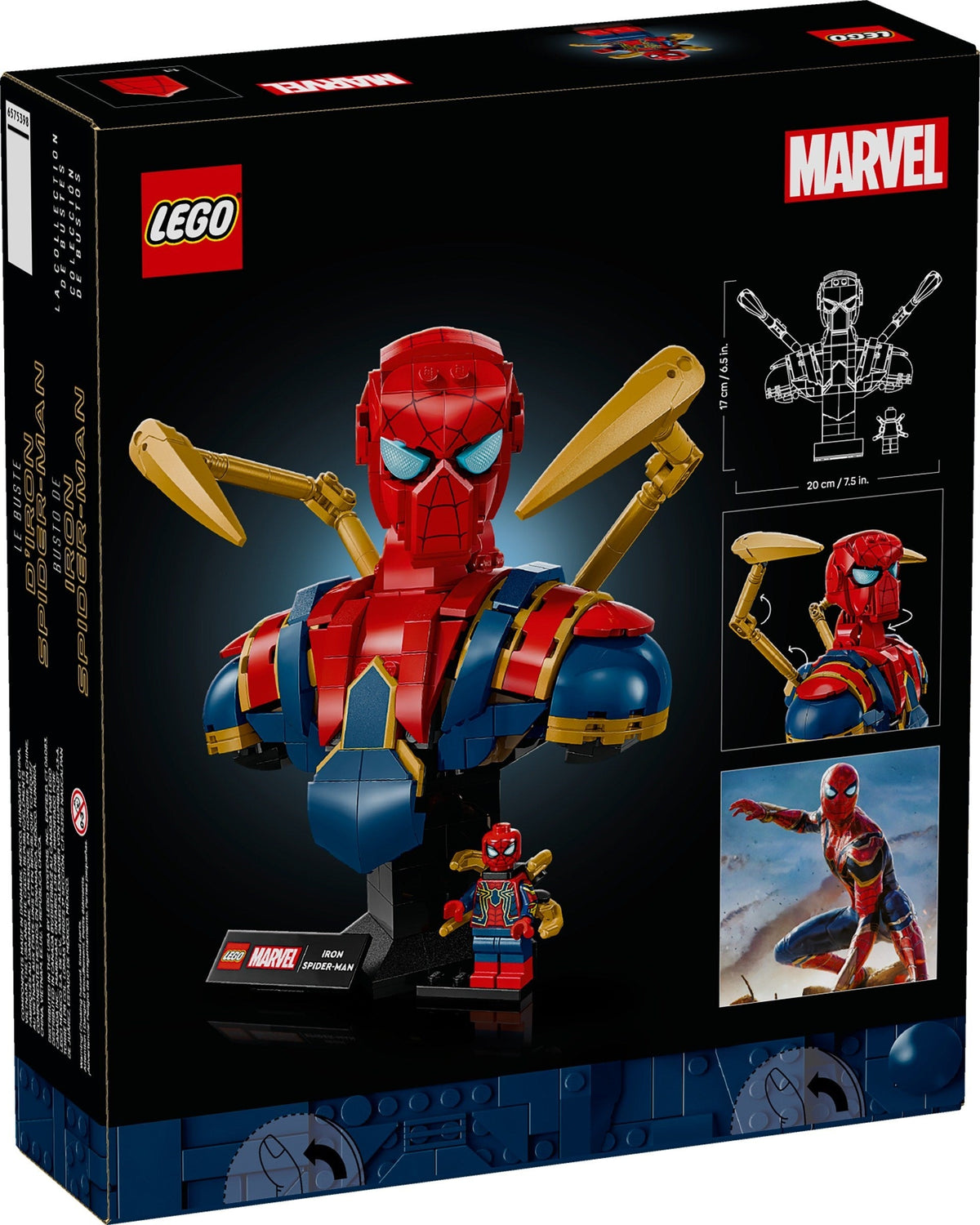76326 Iron Spider-Man Bust* product image 4, provided for visual reference and product detail review