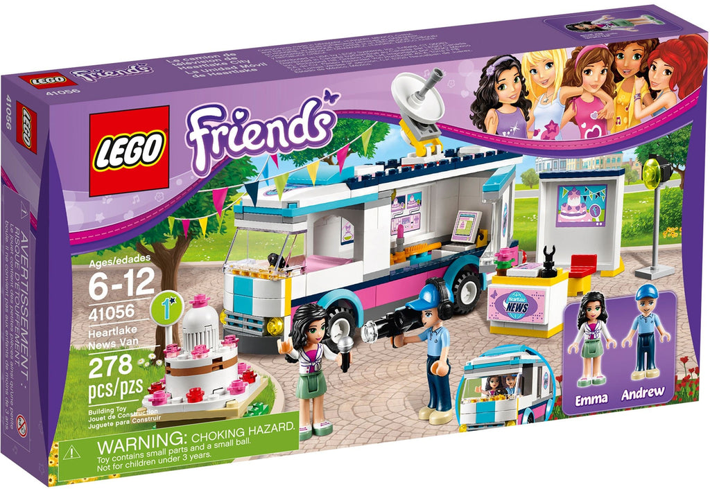 41056 Heartlake News Van product image 1, provided for visual reference and product detail review