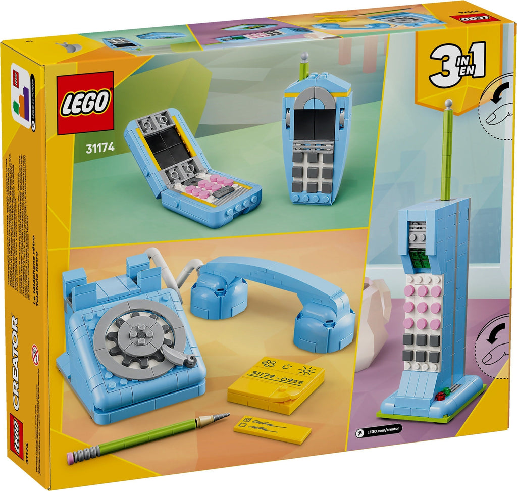 31174 Retro Telephone product image 4, provided for visual reference and product detail review