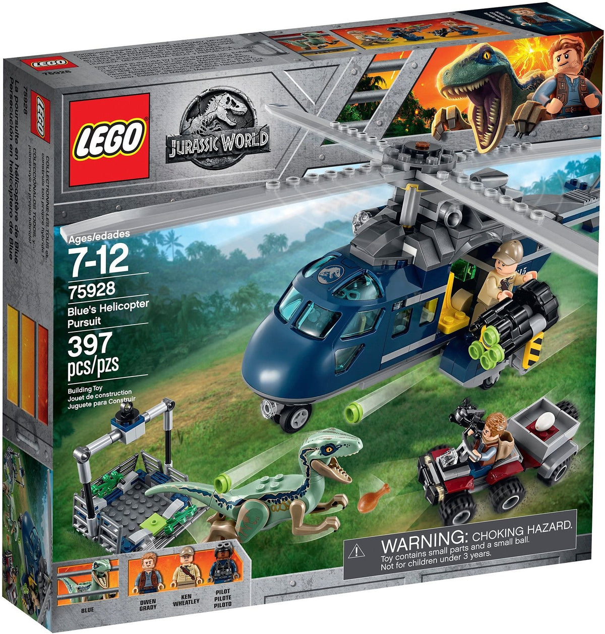 75928 Blue's Helicopter Pursuit product image 1, provided for visual reference and product detail review