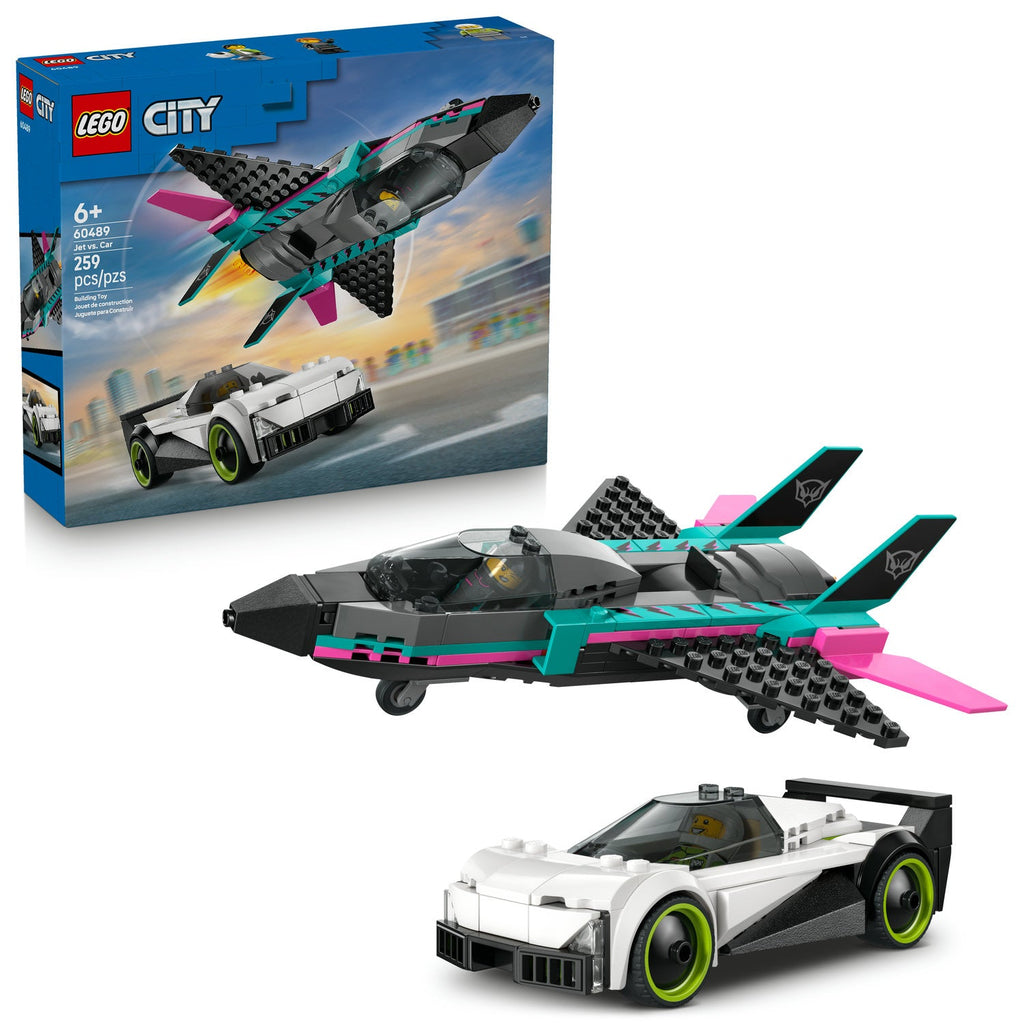 60489 Jet vs. Car product image 2, provided for visual reference and product detail review