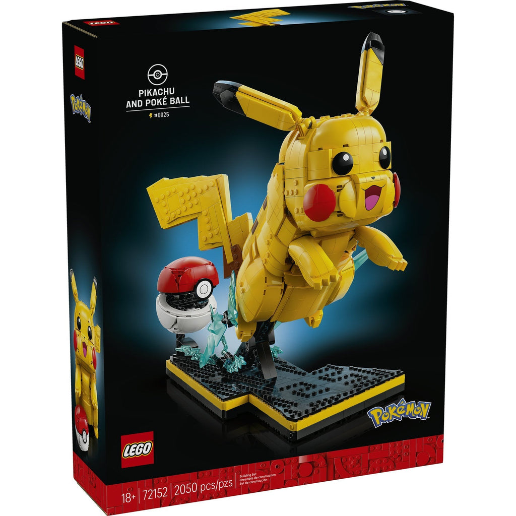 72152 Pikachu and Poké Ball product image 1, provided for visual reference and product detail review