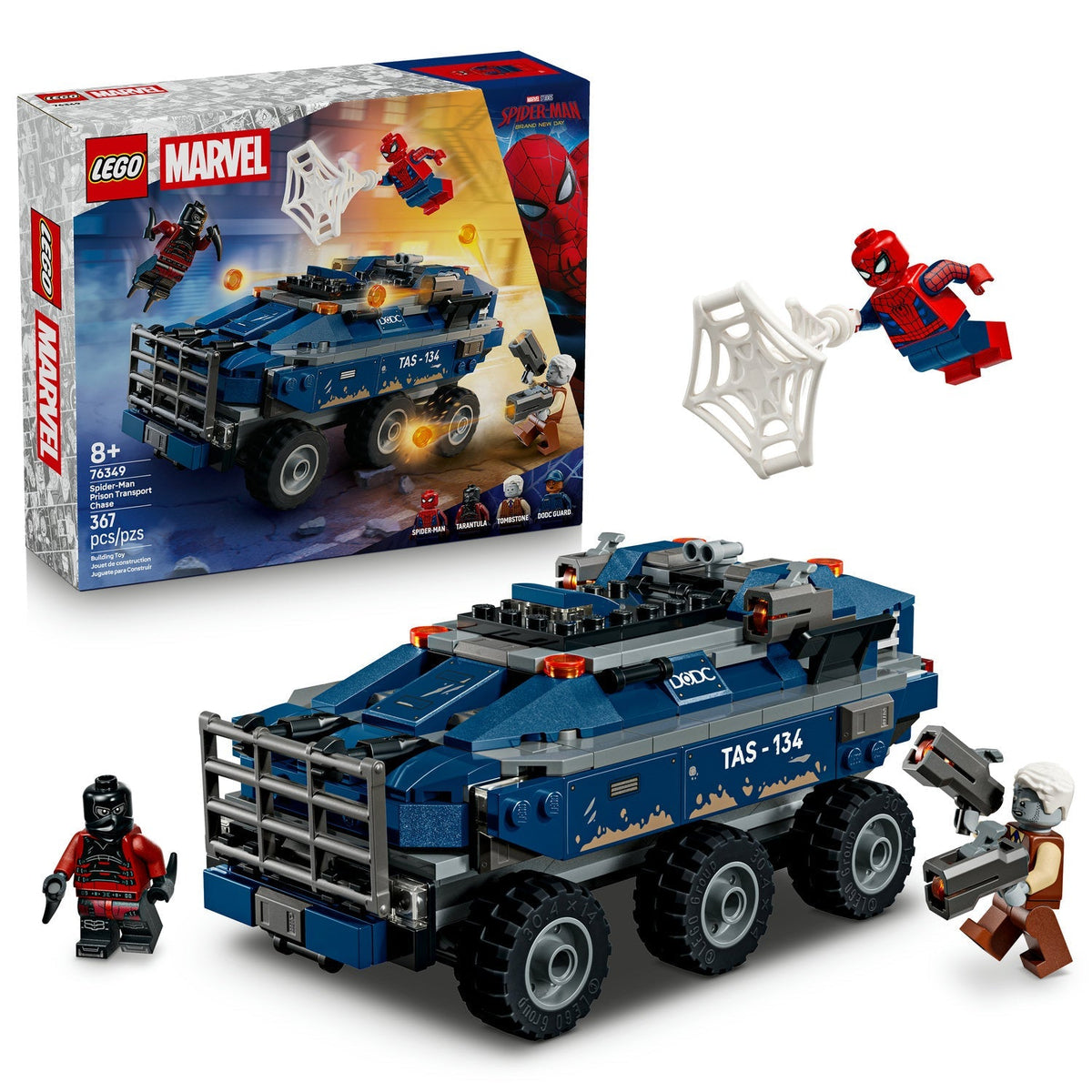 76349 Spider-Man Prison Transport Chase product image 2, provided for visual reference and product detail review