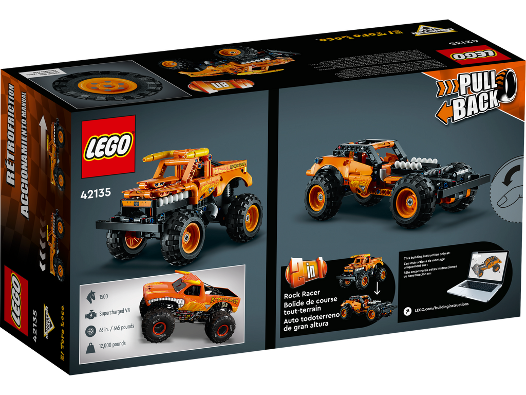 42135 Monster Jam El Toro Loco product image 4, provided for visual reference and product detail review
